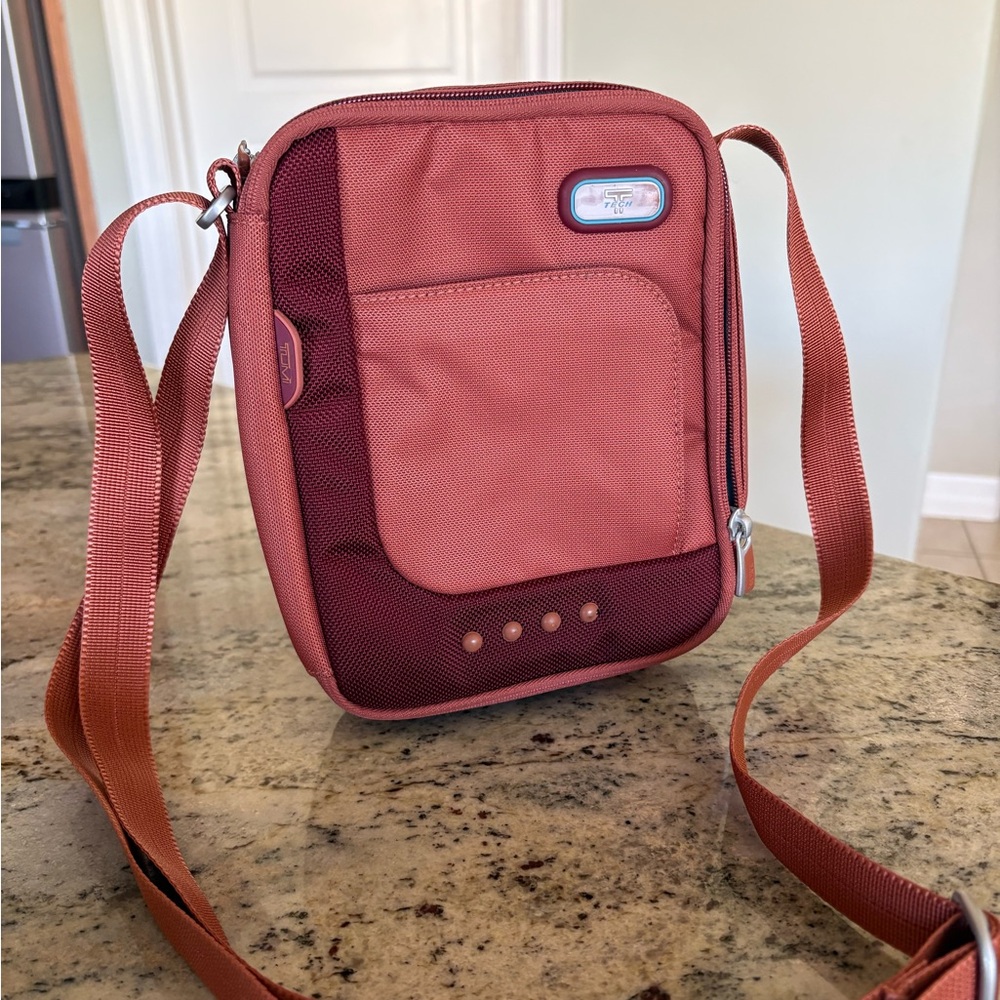 New Stylish Tumi Two-Tone Shoulder Bag